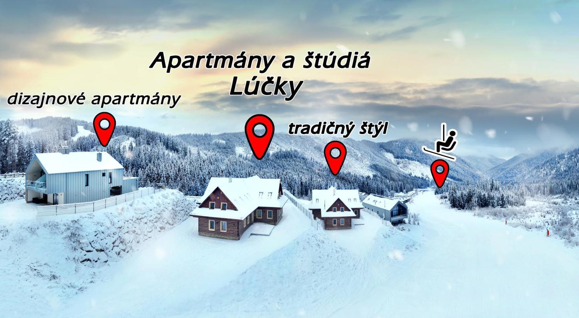 Apartmany A Studia Lucky, Ski-In Ski-Out ,Chopok Jasna, Demaenovska Dolina 외부 사진